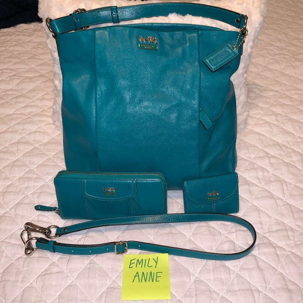 Coach Isabelle Jade Set!!